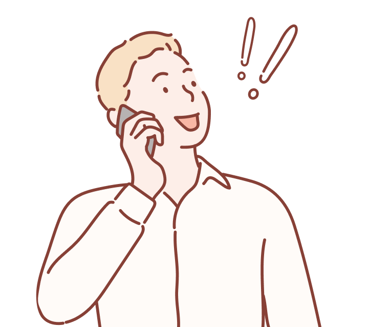 Парень разговаривает по телефону